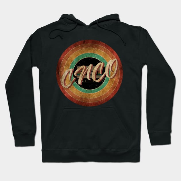 CNCO Vintage Circle Art Hoodie by antongg